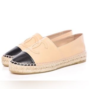 Chanel Lambskin Espadrilles